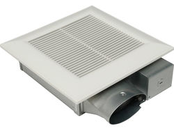 Panasonic FV-0510VSC1  Bathroom Fan, 50-80-100 CFM WhisperValue Moisture Control Super Low Profile Ventilation for 4" Duct